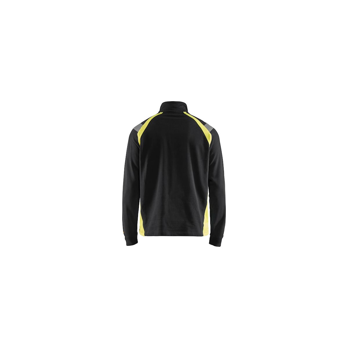 Sweat col camionneur détails fluo Noir/Jaune fluo - Blaklader - Taille L - 2