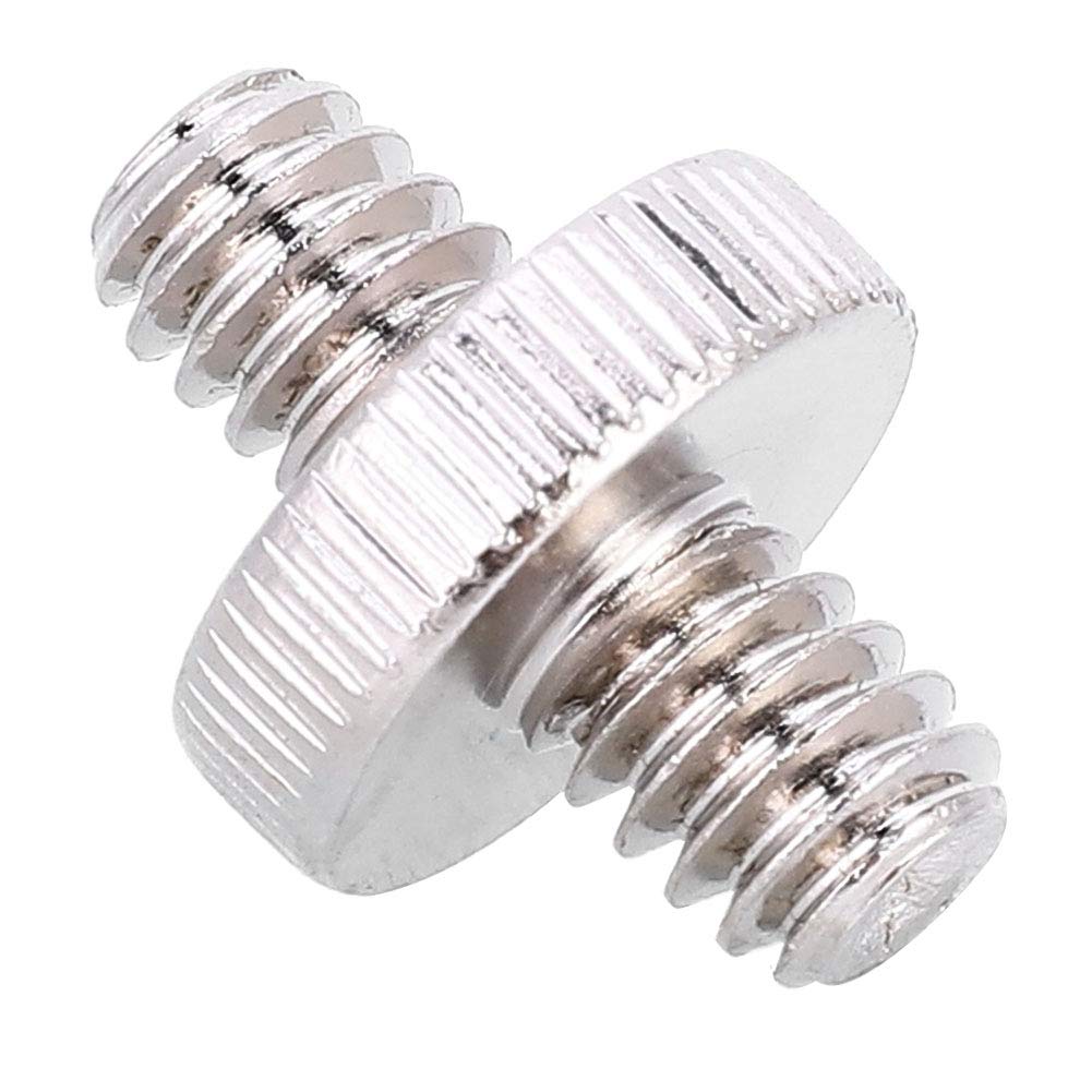 4 Adattatori Filettati 1/4" Maschio-Maschio Per Treppiedi Fotocamera - Lega Di Alluminio - Foto 7