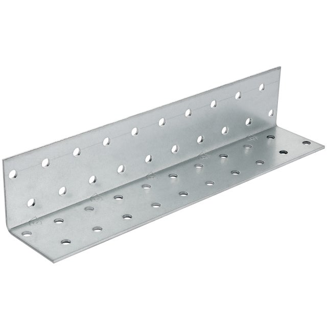 Kątownik stalowy perforowany 40x40x200 x 2mm 1 szt. montażowy KM15