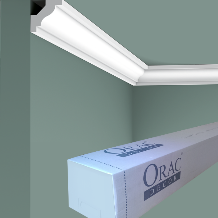 C212 Corniche plafond Orac Decor - 7,5x4x200cm (h x p x L) - moulure