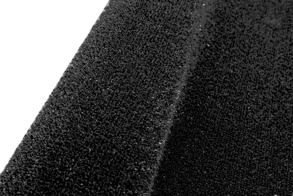 Grama Sintética Passadeira Preto 7 mm Casa Comprar Academia Jardim Grama Sintética Gramíneo 2x5 Mt - 3