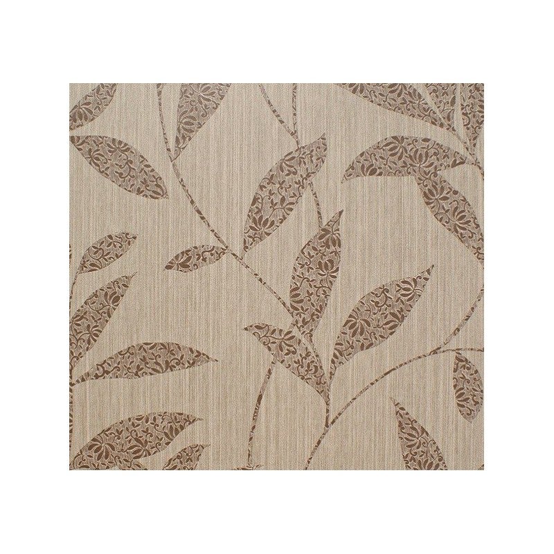 Papel Pintado Pared Hojas Decoradas Marr N Brown Leaves Camarasa Rollo De M X M