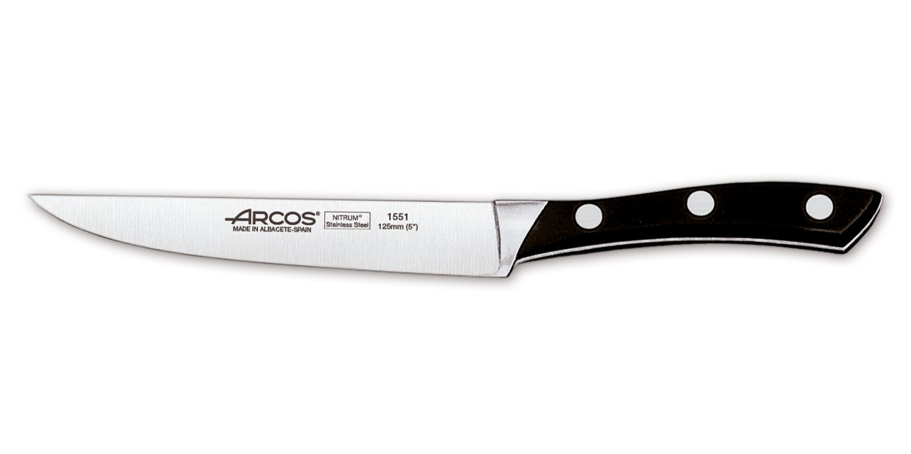 Arcos Cuchillo Verduras Manhattan de 130 mm de hoja, forjado en una sola pieza