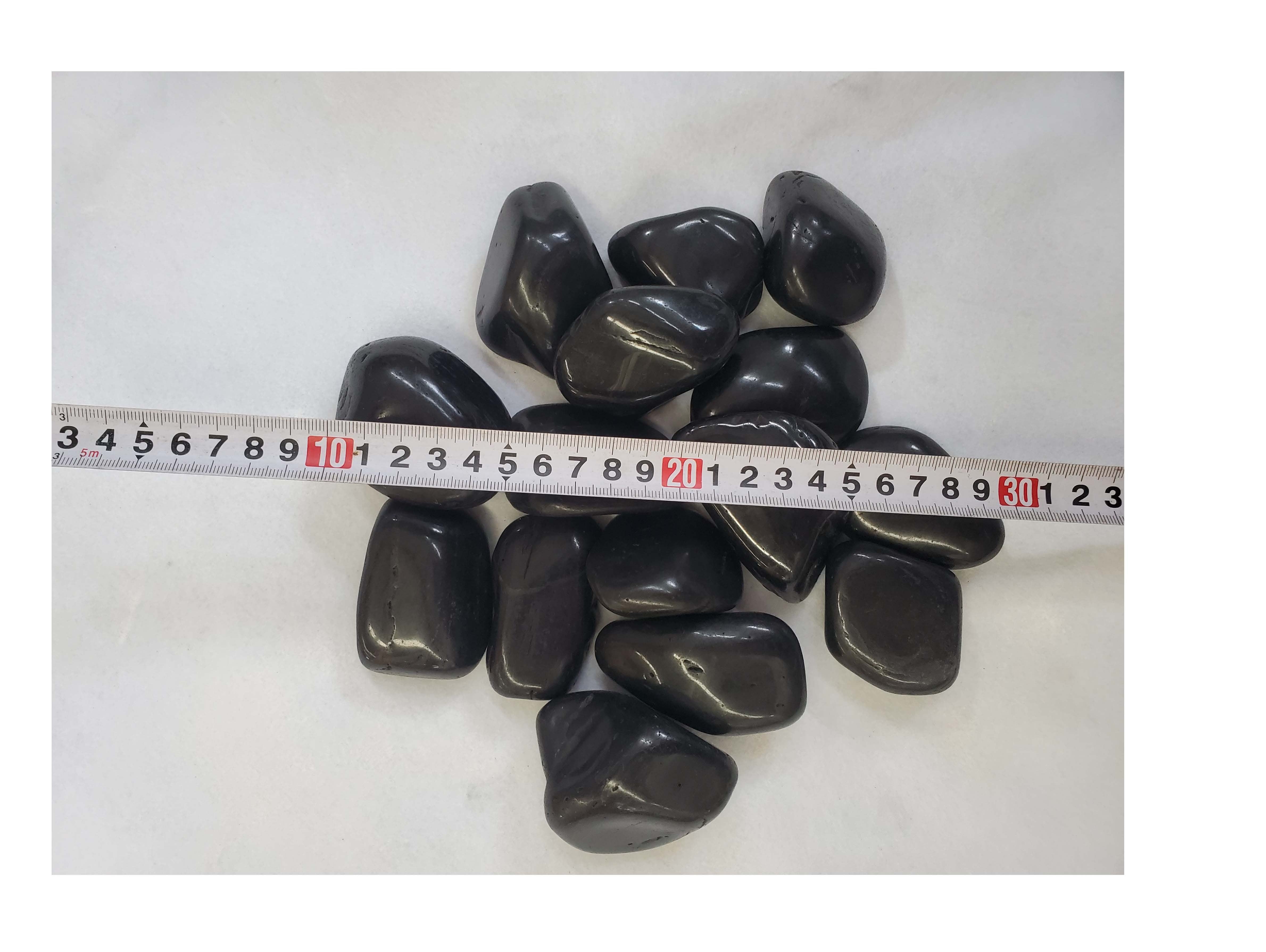 80kg Guijarro pulido Grava brillante Guijarros de río Guijarros Grava de jardín Grava decorativa * - 3