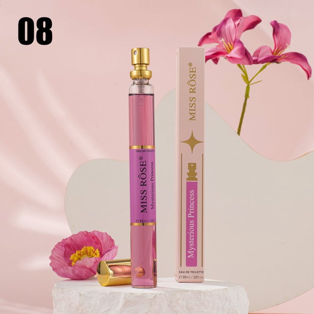 2 flacons, 35 ml, parfum floral, parfum longue durée, parfum floral doux, parfum, fraîcheur quotidienne, parfum léger (N° 08)