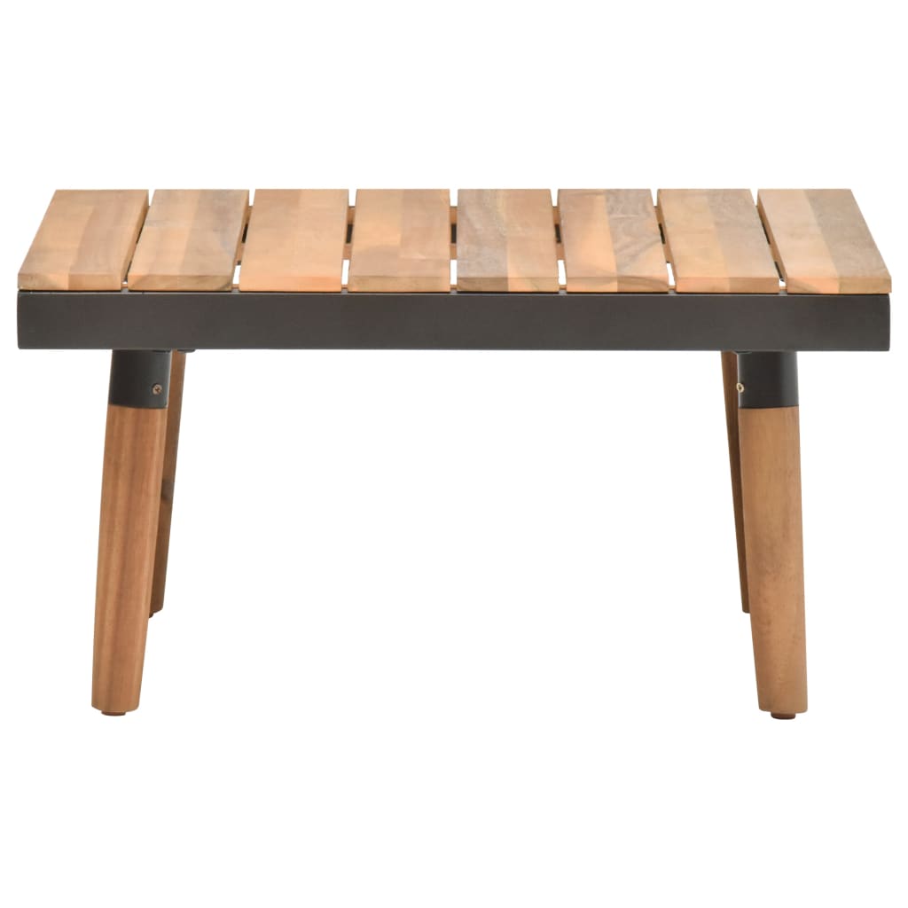 Salon bas de jardin en Bois Gris 6 personnes - 4