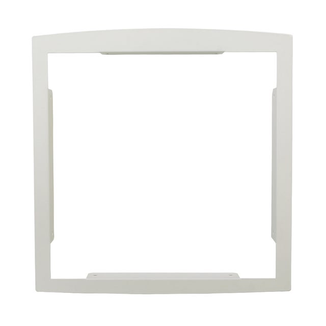 Cadre d'encastrement Blanc neige mat RAL 9016