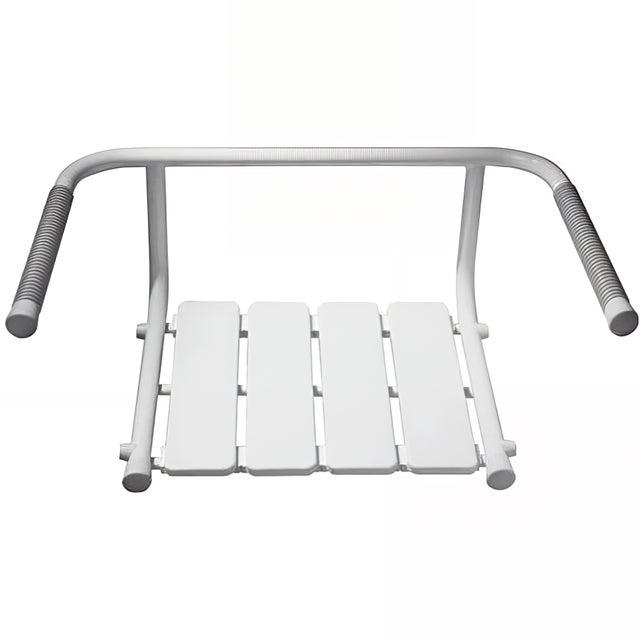 Sedile Galleggiante Per Vasca Neonato - Regolabile, Con Cinture Di Sicurezza, Design A Stelle Bianche - Foto 4