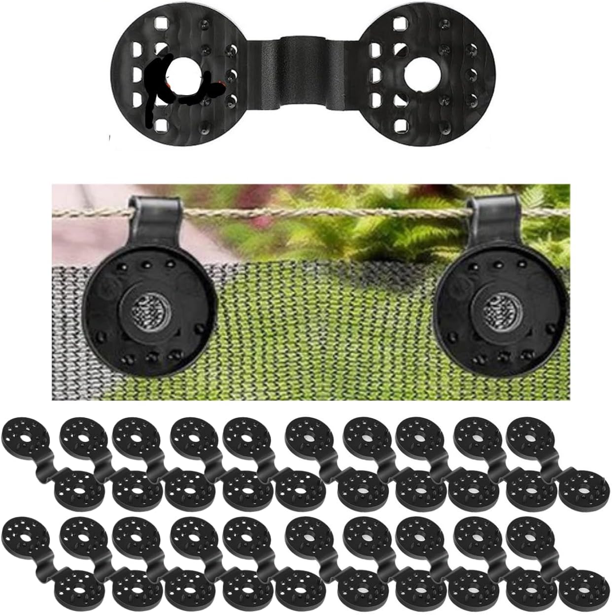 Lot De 20 Clips De Joint D'étanchéité Pour Porte Arrière – Compatible Nissan Qashqai, X-Trail, Murano, Etc. - 8