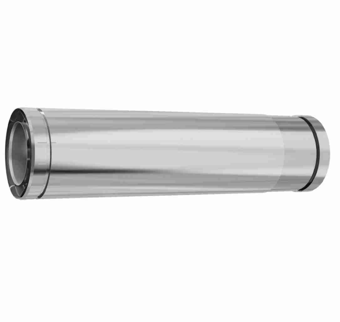 TUBULATURA REGLABILA INOX 100/150 / 2x0.5m