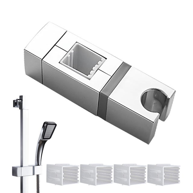 Support de douche universel, support de pommeau de douche réglable, support de pommeau de douche carré, diamètre réglable, installation facile