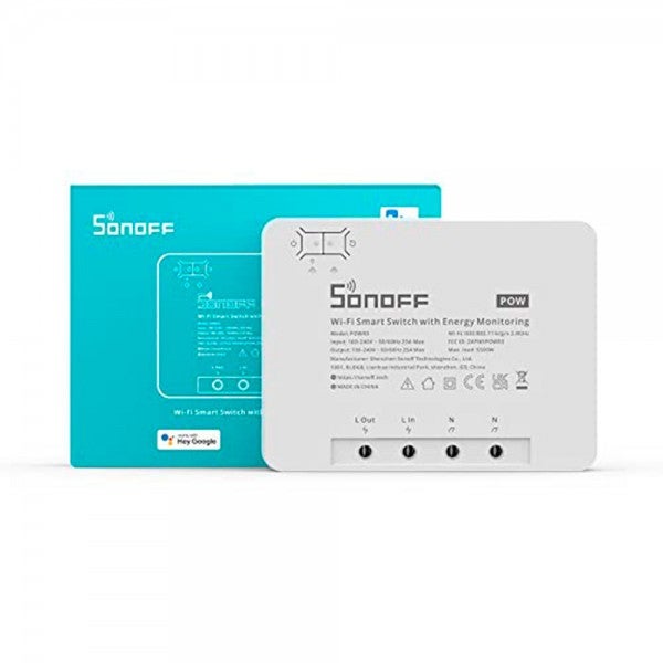 SONOFF POW Elite WiFi Smart Switch Max 20A Power Meter Switch Measurement Module