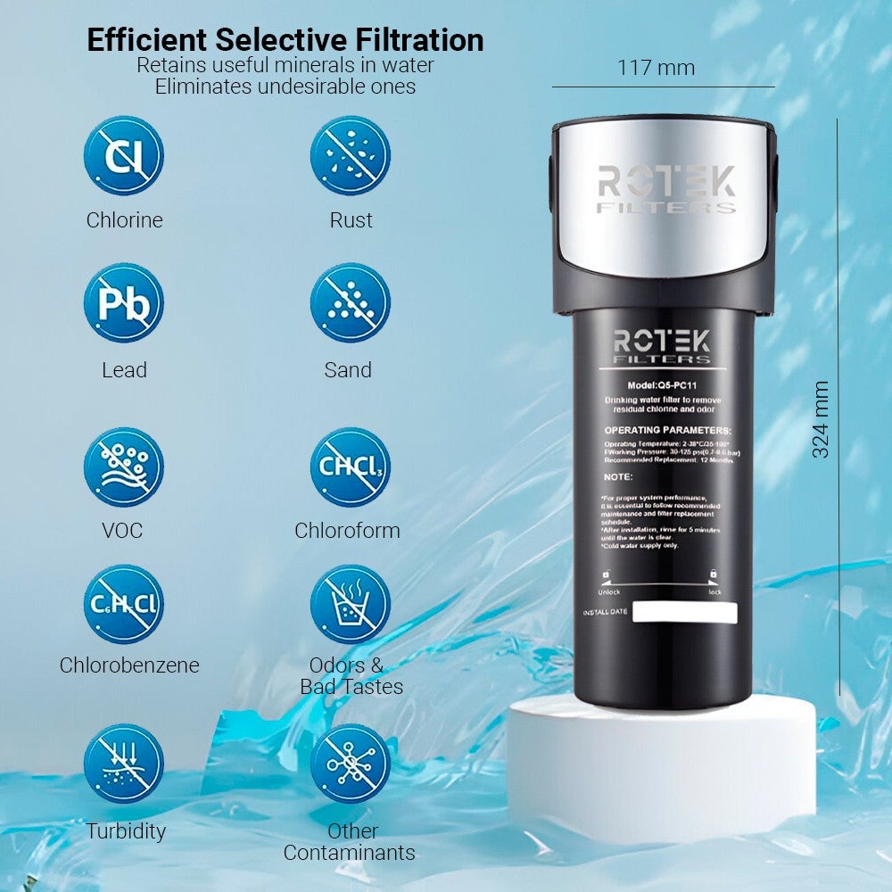 Système de filtration d'eau sous l'évier ROTEK - 2