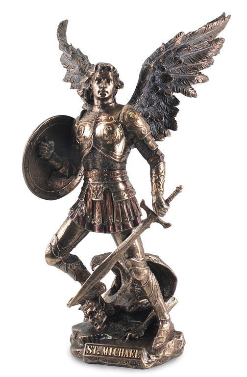 By sigris figura arcángel san miguel figuras bronce colección clásico signes grimalt decor and go
