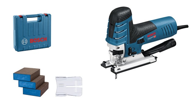Bosch Professional 0601512000 Seghetto Alternativo Gst 150 Ce, Profondità di Taglio Nel Legno: 150 mm, Senza Tubo Flessibile, in Valigetta, 780 W, Ve