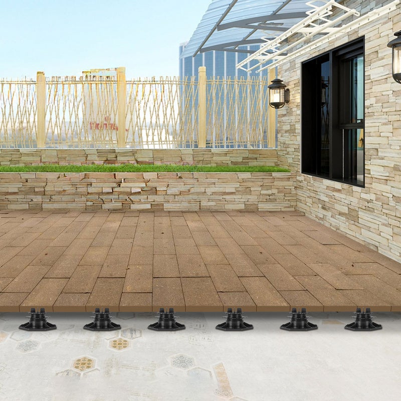 Lot de 50 plots réglables plot pour terrasse Plot terrasse dalle plots réglables 35-65 mm - 8