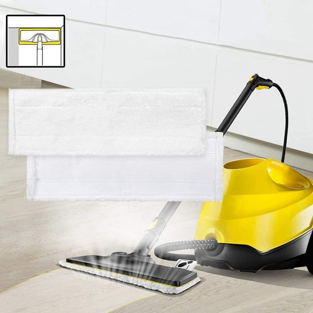 Zestaw 5 pokrowców z mikrofibry do parownic Karcher EasyFix SC2 SC3 SC4 SC5 - 4