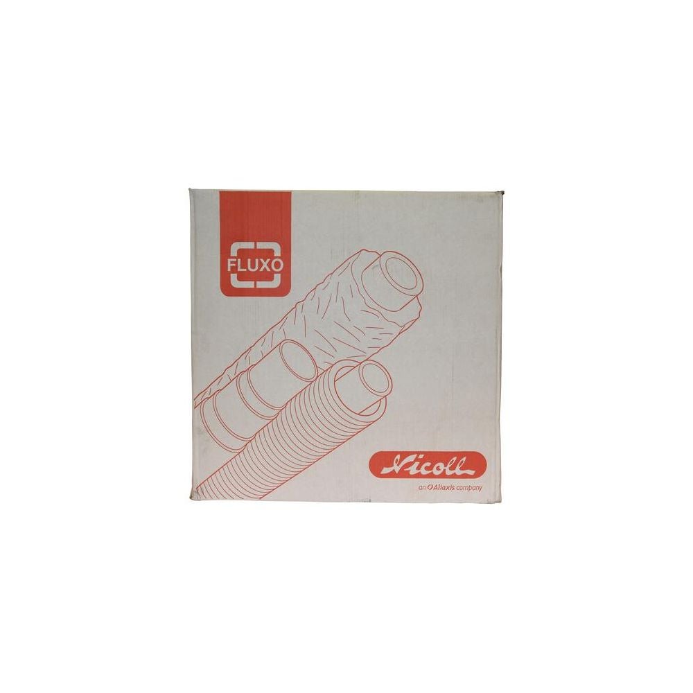 Tube multicouche Fluxo gainé bleu Ø16, en couronne de 50m, NICOLL - 4