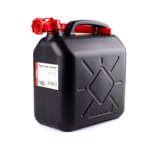 Jerrican Carburant LAMPA 5 Litres - Rouge, épaisseur 0.9 Mm, Avec Bouchon Aimanté Et Grand Goulot