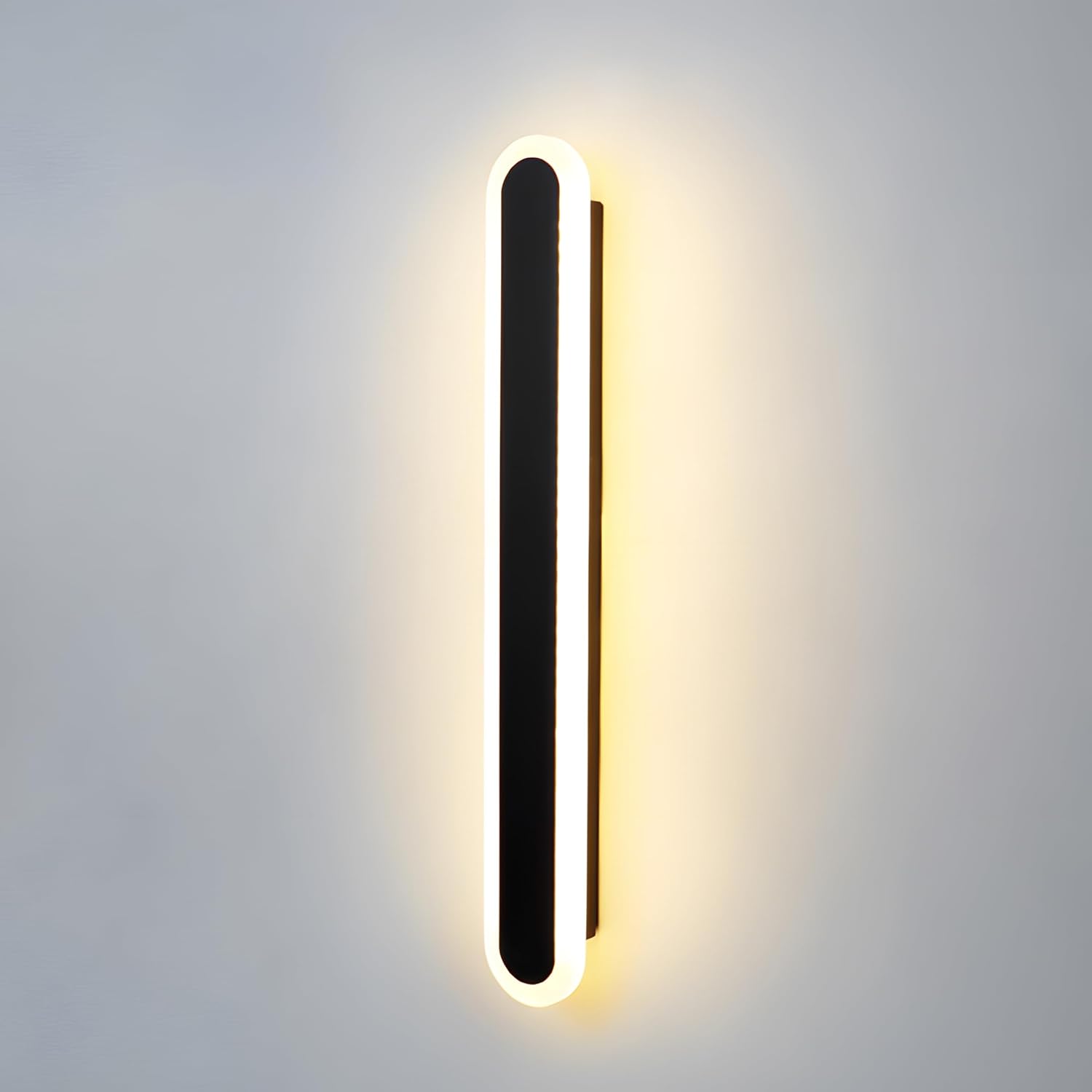 Wewnętrzna lampa ścienna LED nowoczesna lampa ścienna z temperaturami barwowymi akrylowa oprawa ścienna do sypialni salonu korytarza