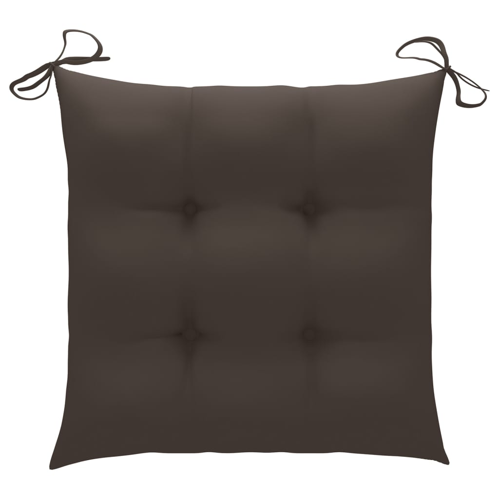 Chaise de jardin avec coussin Multicouleur - 8
