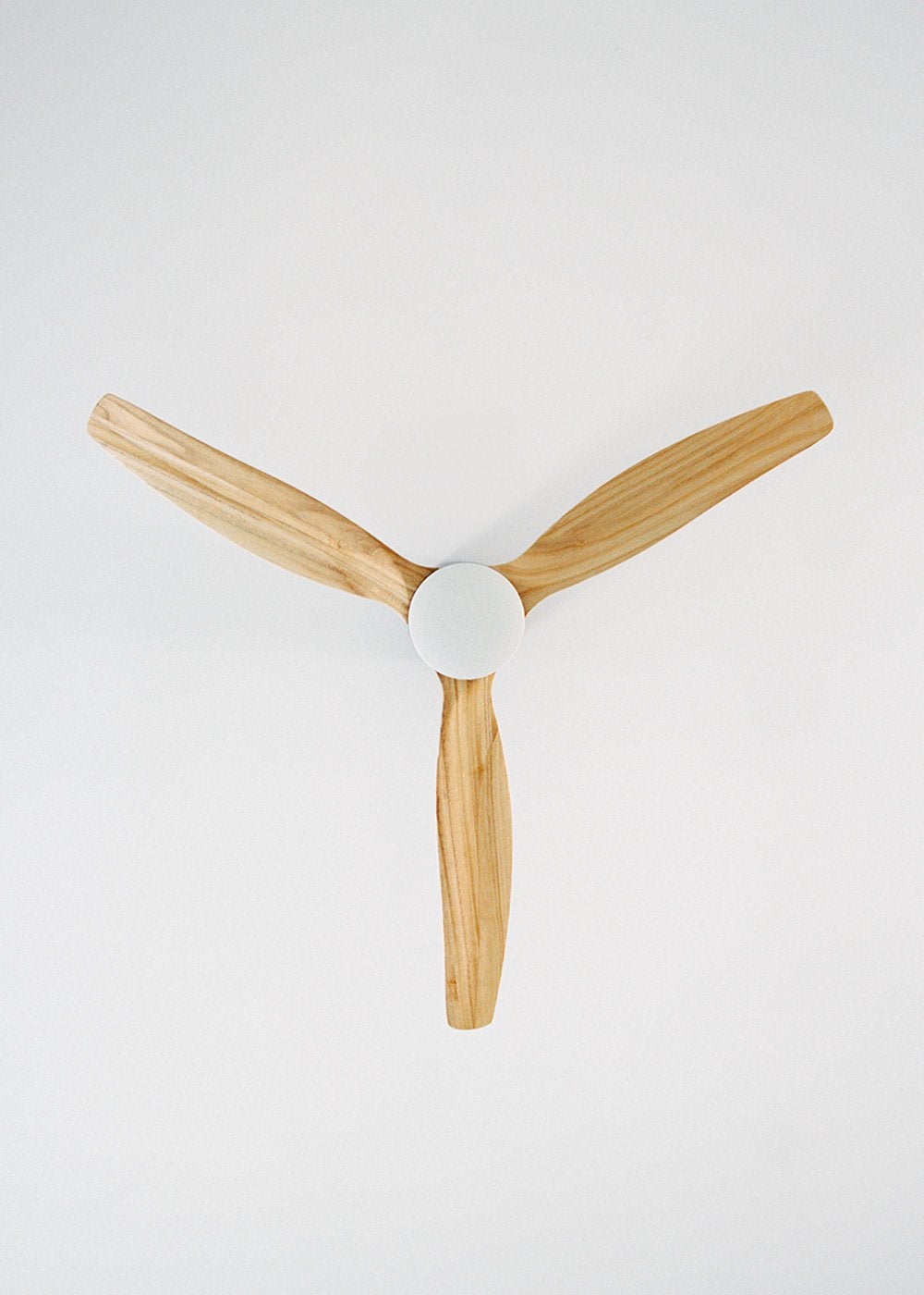 WIND CALM M - Ventilateur de plafond silencieux 40W avec pales techniques en ABS de différentes tailles avec eclaraige sans wifi - 8