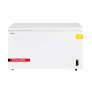 Corberó - Congelador Vertical 274L | E-CCVH18520NFX | No Frost | Inverter | 185x60x65cm | Display Puerta | Luz LED | Crisper XXL Extraíble | Tirador Easy Open | Eficiencia Energética E, Color Inox