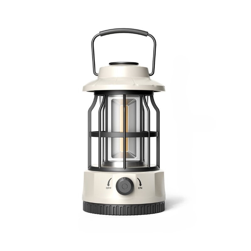 Lampa kempingowa, lampa nastrojowa, lampa kempingowa, przenośna lampa zewnętrzna, ładowanie typu C, 300 lumenów - 101*175 mm