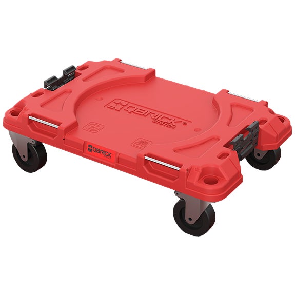 QBRICK SYSTEM PRO PLATFORMA TRANSPORTOWA WÓZEK 100kg 510x328x145 RED ULTRA