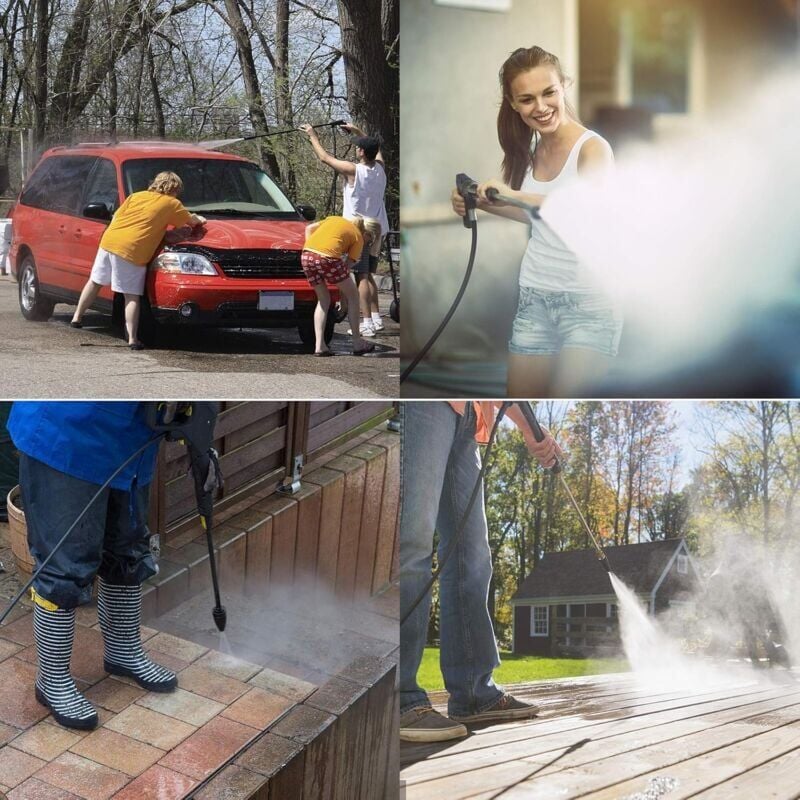 Convient pour Karcher K2 K3 K4 K5 6M / 8M / 10M tuyau de pulverisation de tuyau de nettoyage sous pression 8M - 2