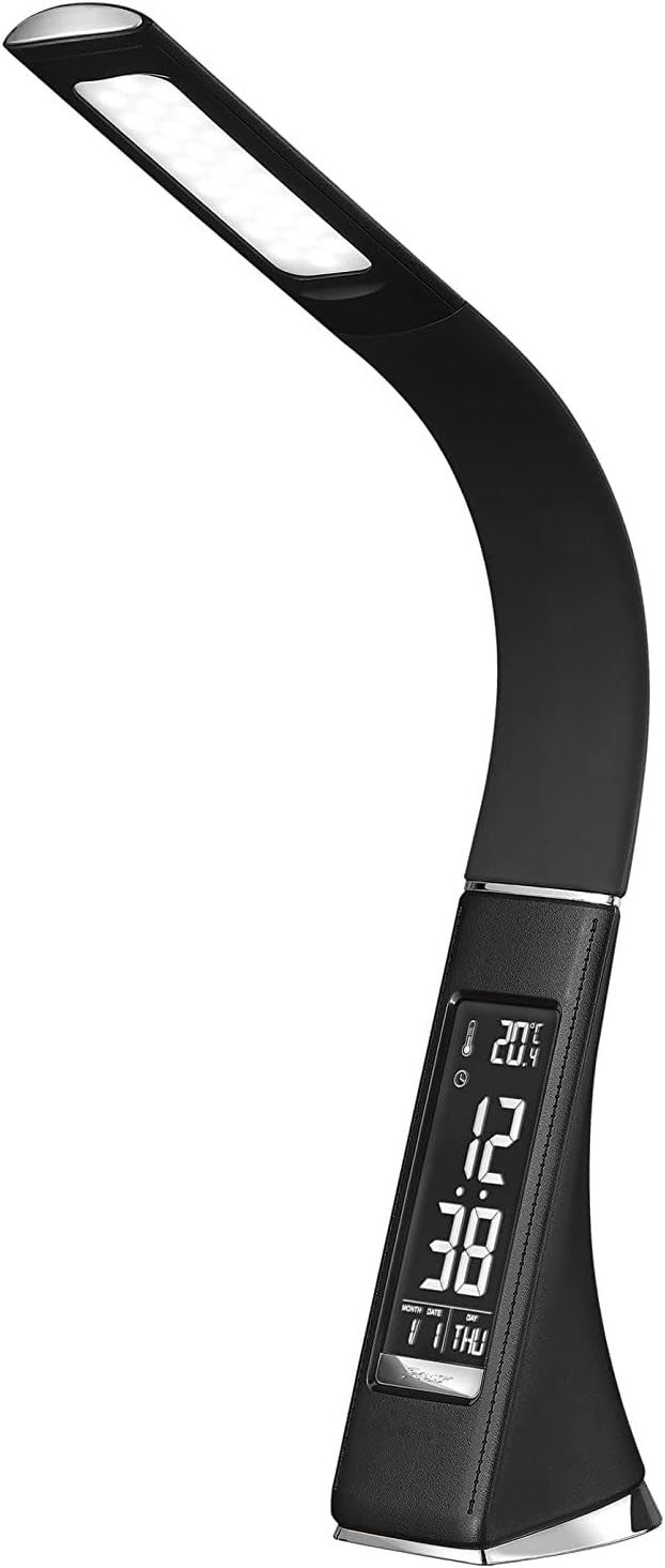 Lampe De Bureau Tactile à LED à Intensité Variable, 3 Températures De