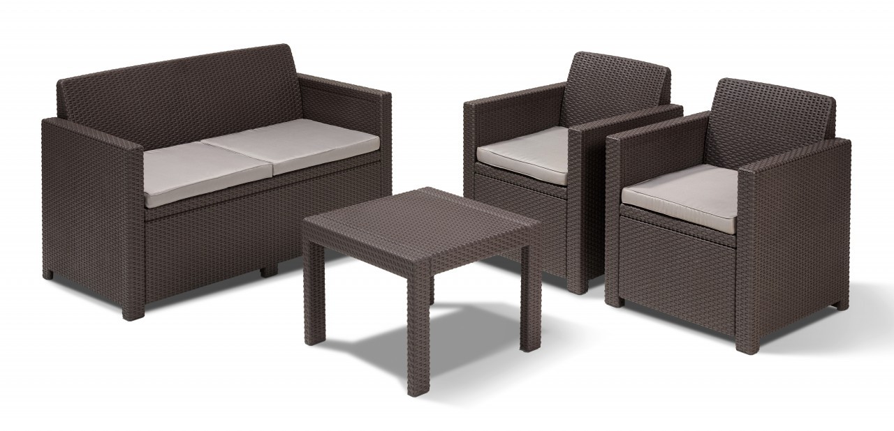 SALON ALLIBERT/KETER BRUN ALABAMA | Leroy Merlin