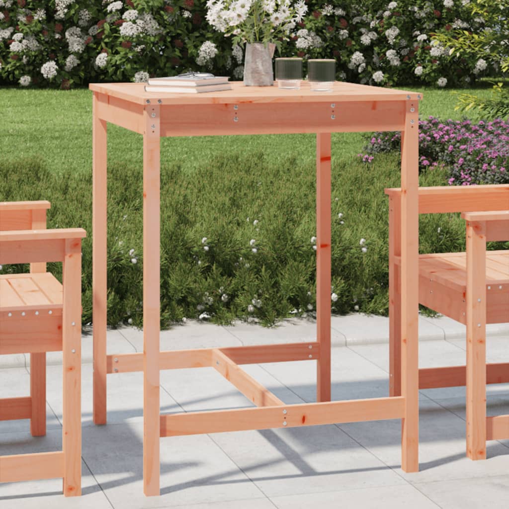Stół ogrodowy vidaXL lite drewno douglas trwały i stabilny 82,5x82,5x110 cm