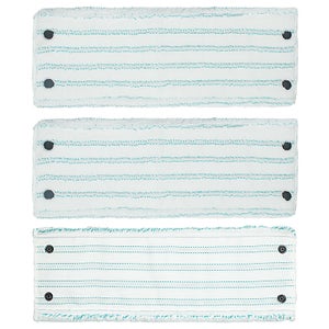 3 Têtes De Serpillère Microfibre Pour Leifheit Clean Twist M - Lavables Et Réutilisables - Nettoyage Humide/sec