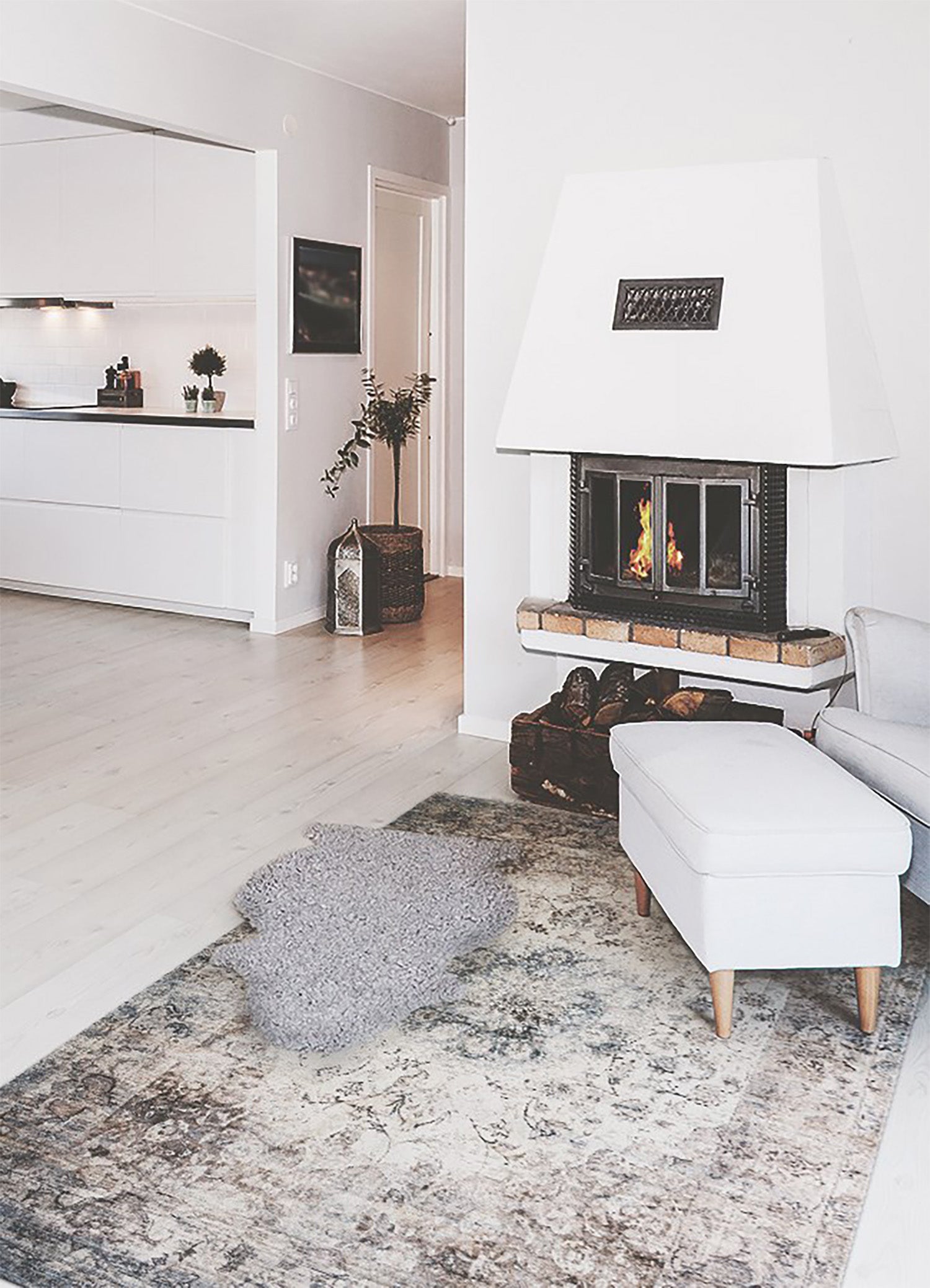 Tapis en vinyle intérieur géométrie persane décorative, tapis vinyle intérieur élégant oriental 140x210 – Tulup - 4