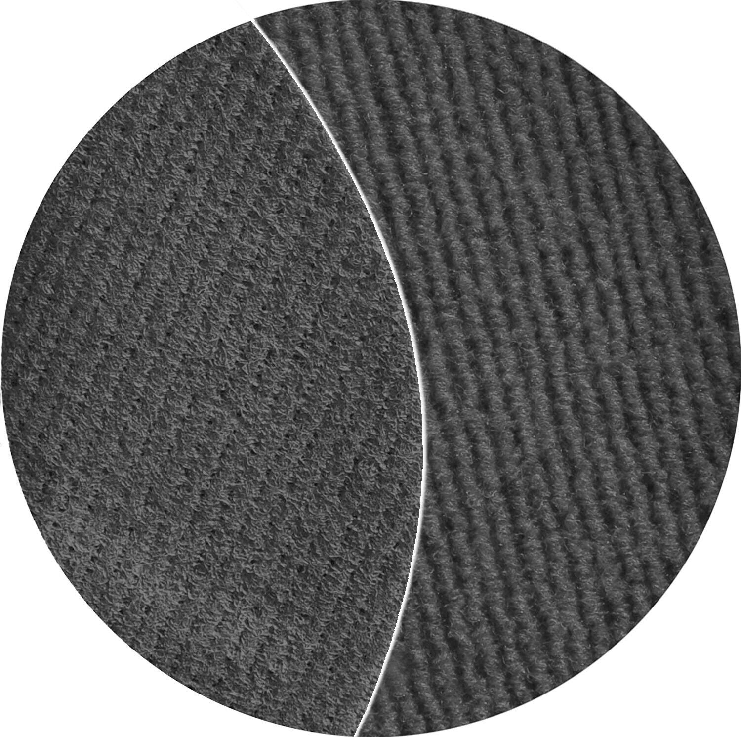 Tapis Coureur Intérieur Extérieur Couloir Escalier Absorbant Antidérapant Gris Anthracite 67x80 cm - 5