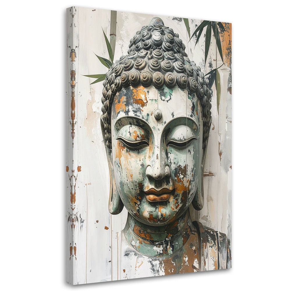 Obraz do salonu sypialni biura, Harmonia Budda Zen Spa Bambus 60x90