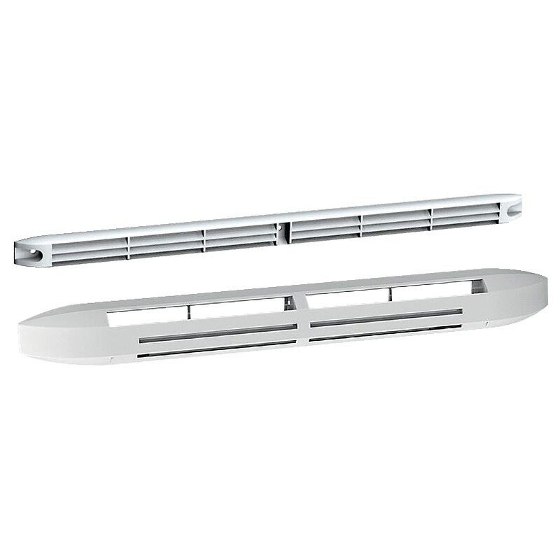 Entrée d’air hygroréglable acoustique compacte + grille - EHC 5/45+G-34 BL - 526602 ATLANTIC - 526602 - 2