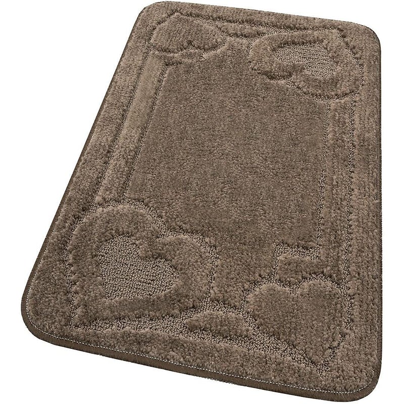 Mata łazienkowa Antypoślizgowy Absorbent 50x110 Cm Kiery Jednolity Kolor Brązowy