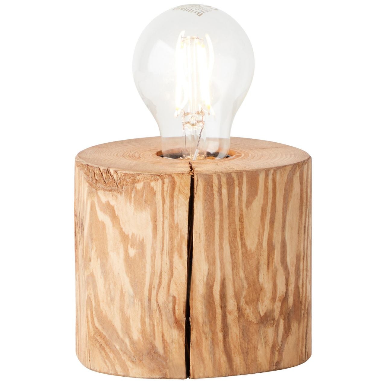 BRE-Light Lampa sufitowa LED Maureen 42x40cm czarny/drewno metal/drewno/plastik LED 24 W zintegrowana (strumień świetlny: 2700lm, barwa światła: 3000K