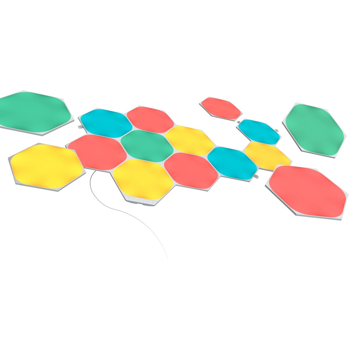 Nanoleaf Hexagons Smarter Kit 15 pannelli - 2