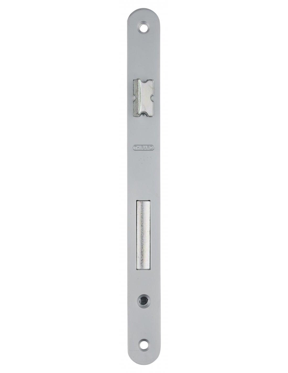 THIRARD - Boitier de serrure encastrable à cylindre pour porte d'entrée, axe 40mm, entraxe 90mm, bouts ronds, bronze - THIRARD - 5