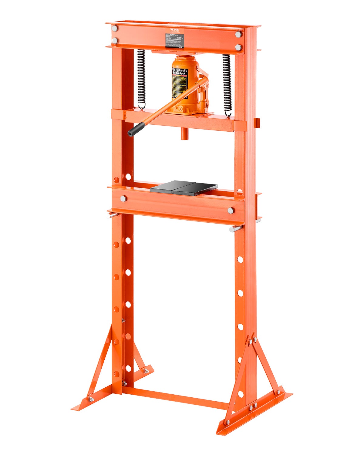 Prasa hydrauliczna warsztatowa 20t Prasa hydrauliczna z gięciem płyt dociskowych VEVOR