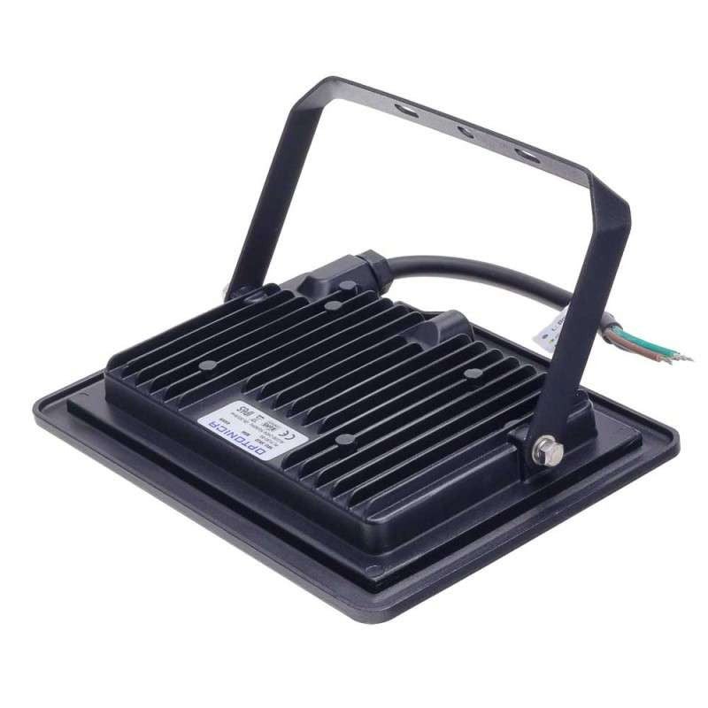Projecteur LED Noir 30W (200W) Étanche IP65 2400lm - Blanc du Jour 6000K - 2