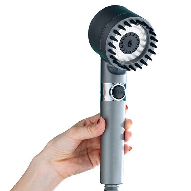Soffione Doccia Ad Alta Pressione, Soffione Doccia A Elica A 360 Soffione Doccia A Risparmio Idrico Con Filtro E Interruttore Oro 88548347 Soffione Doccia Ad Alta Pressione, Soffione Doccia A Elica A 360 Soffione Doccia A Risparmio Idrico Con Filtro E Interruttore Oro 88548347
