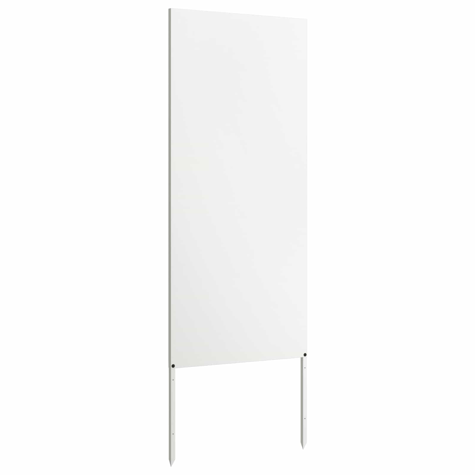 Écran de confidentialité de jardin Fretwork Blanc 50 x 140 cm vidaXL - 2