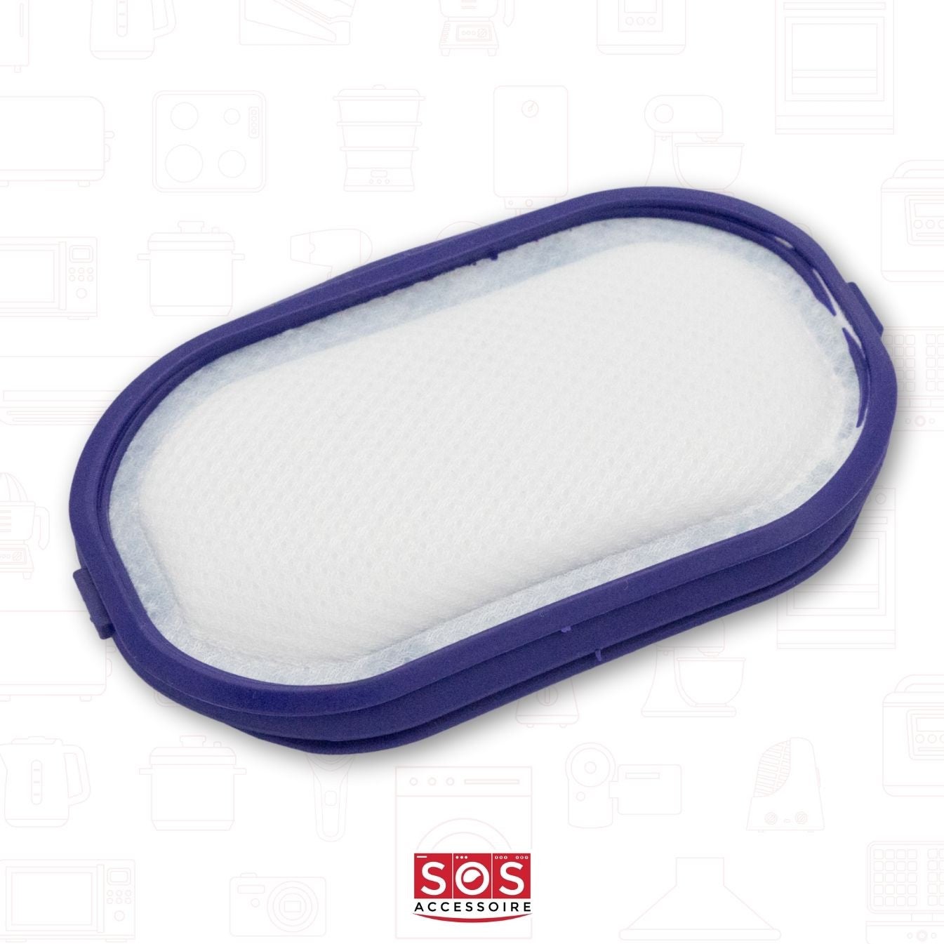 GDE - Pré-filtre de remplacement compatible DYSON DC30, DC31, DC34, DC35, DC44 pour Aspirateur 91706602 - 2