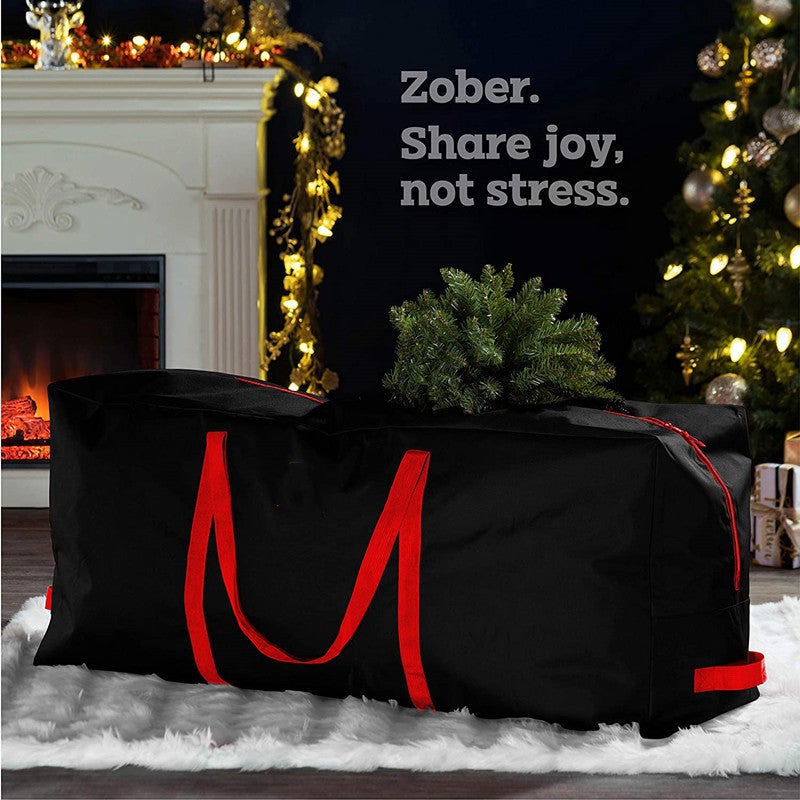 Bolsa de decoración para guirnaldas de navidad, impermeable, bolsa de almacenamiento para árboles de navidad, bolsa organizadora