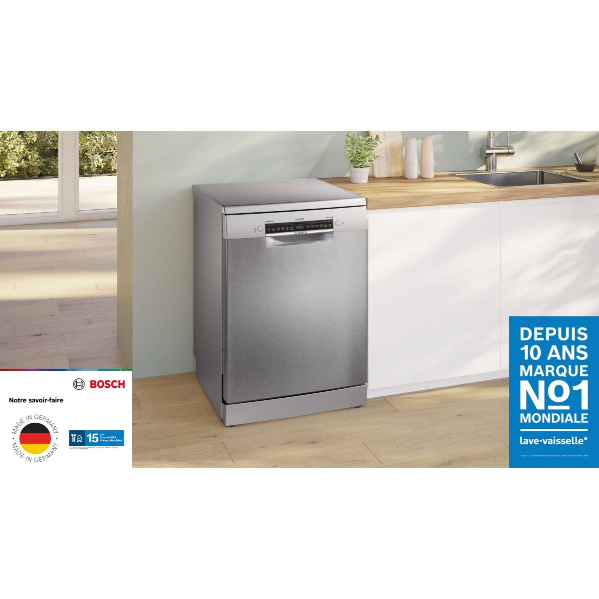 Lave vaisselle 60 cm BOSCH SMS4ECI28F Série 4 SERENITY Silence Plus - 2