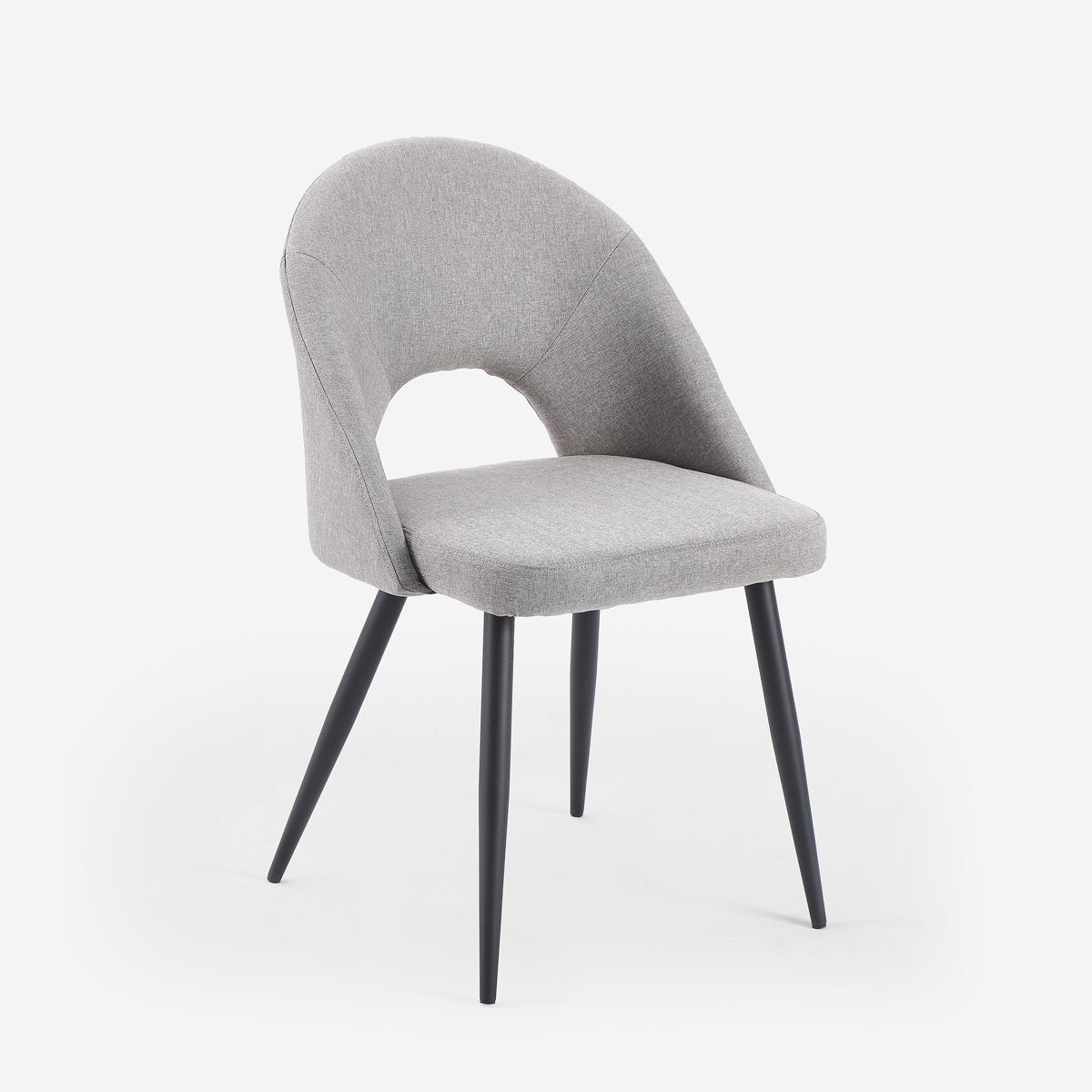 Chaise design élégante rembourrée pour cuisine et salle à manger Jarla ...